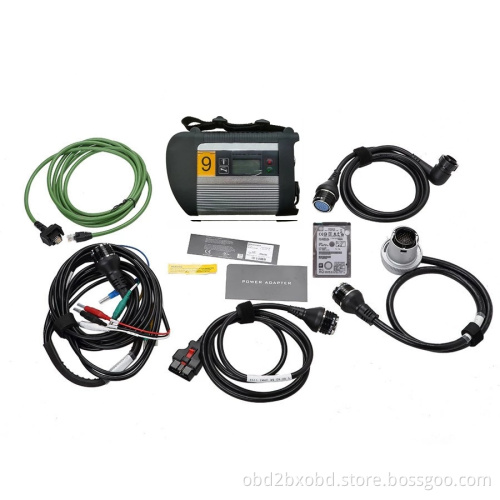 V2021.6 MB SD C4 Connect Compact 4 Star Diagnosis with WIFI for Cars and Trucks Multi-Language